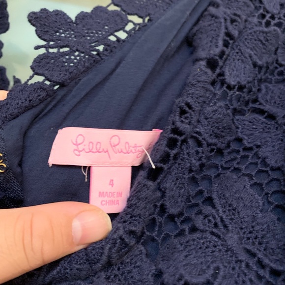 Lily Pulitzer butterfly dress - Picture 5 of 7